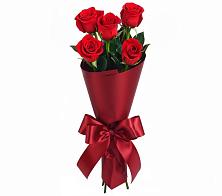 Букет 5 Красных роз Эдлесс Лав в Серноводском Ставропольского края