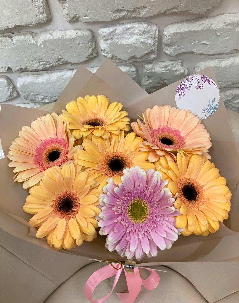 Букет цветов из: Герберы в Серноводском Ставропольского края