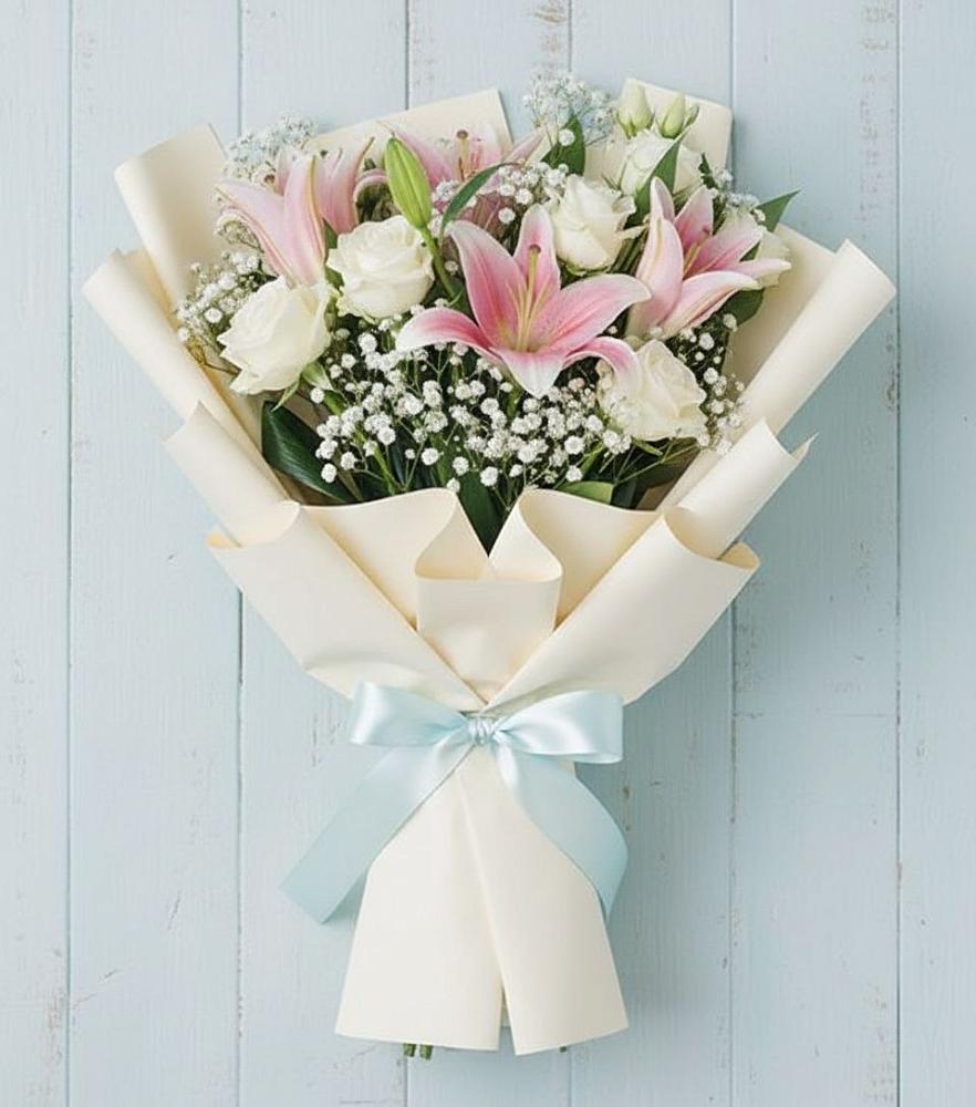 Букет цветов из: Лилии в Серноводском Ставропольского края