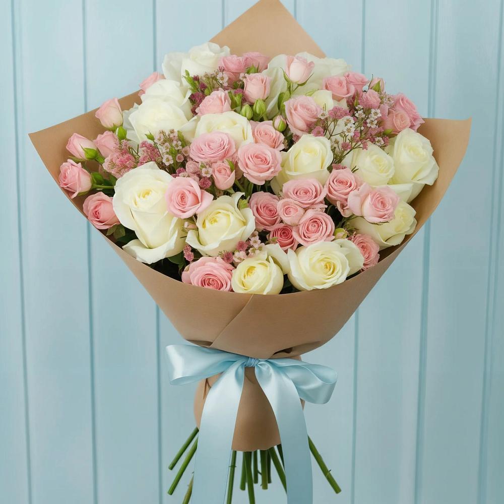 Букет цветов из: Розы в Серноводском Ставропольского края