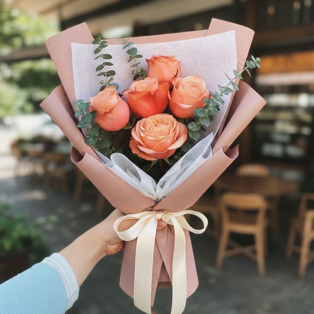 Букет цветов из: Розы в Серноводском Ставропольского края