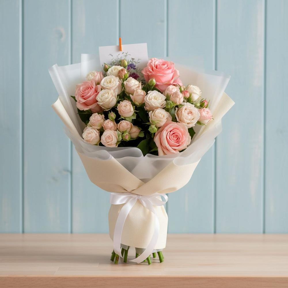 Букет цветов из: Розы в Серноводском Ставропольского края