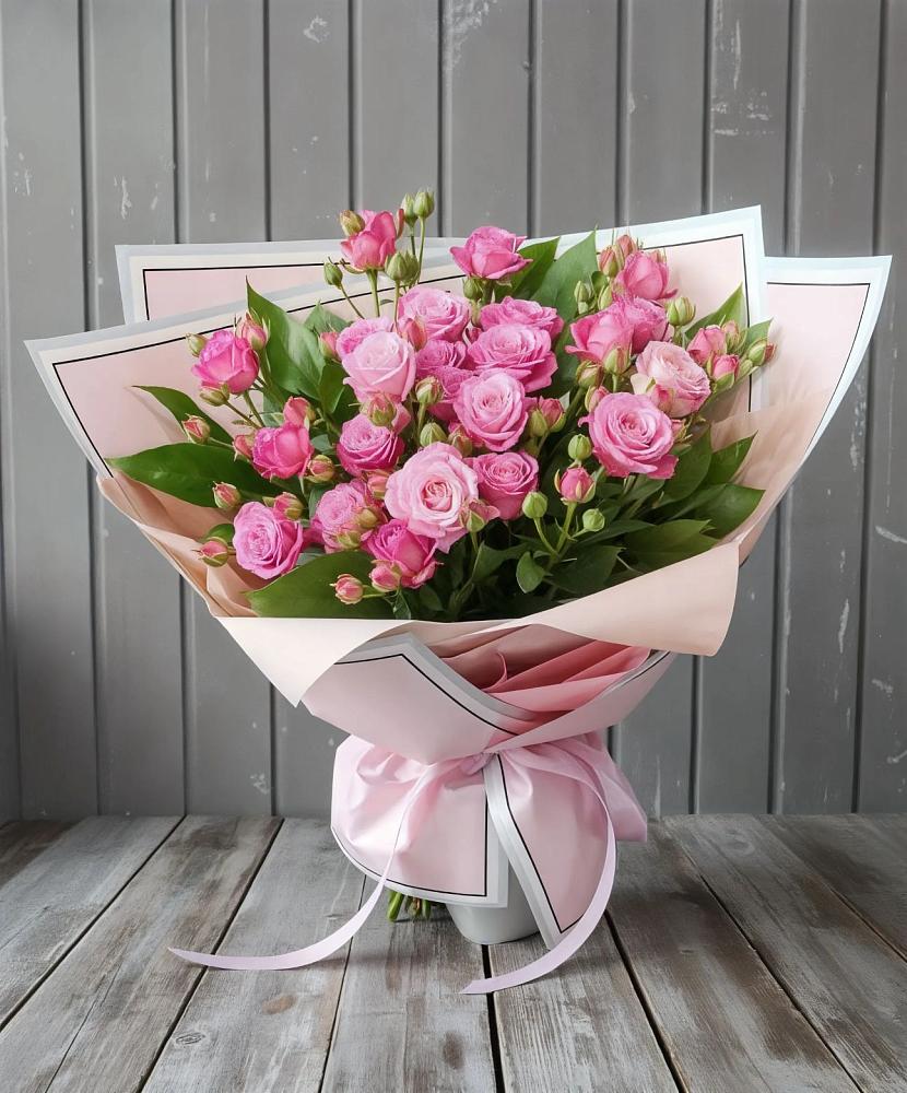 Букет Розовый кустик в Серноводском Ставропольского края