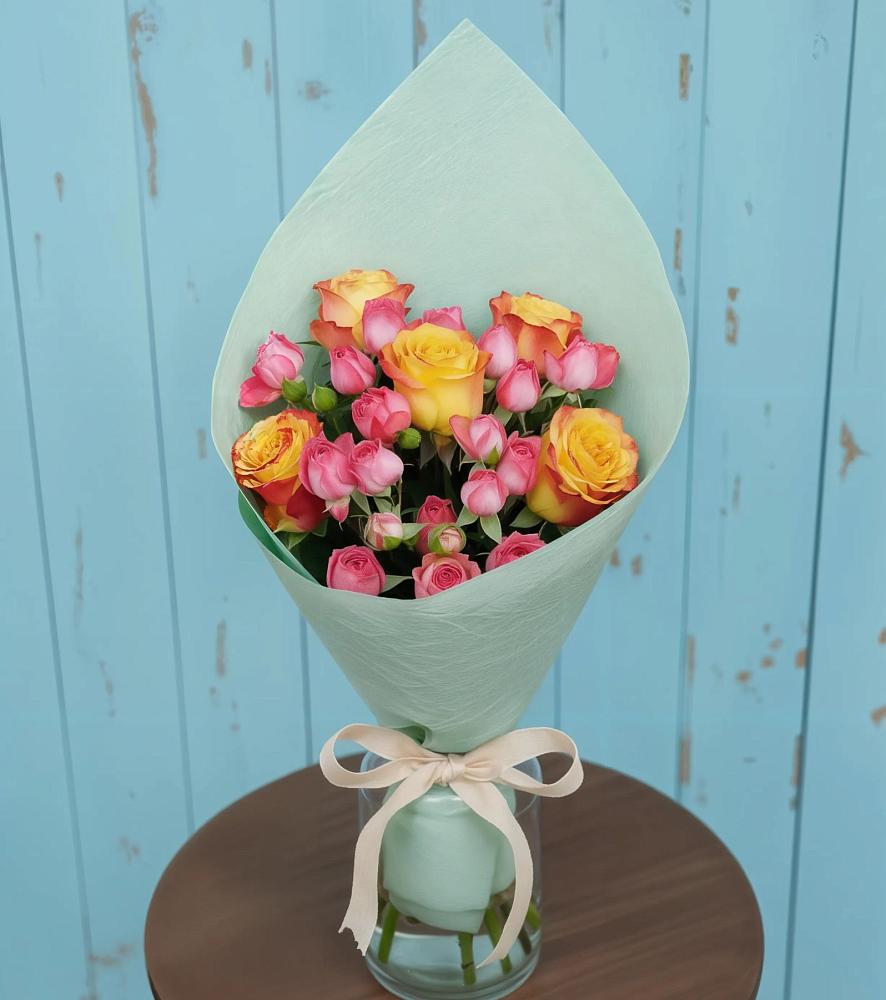 Букет цветов из: Розы в Серноводском Ставропольского края