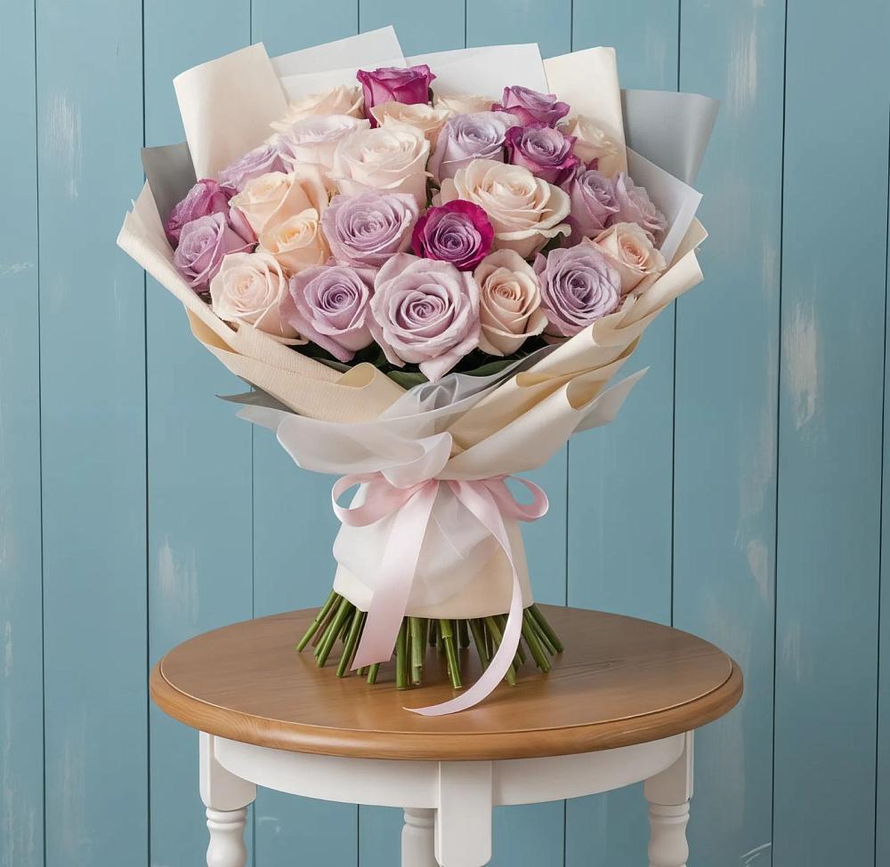 Букет цветов из: Розы в Серноводском Ставропольского края