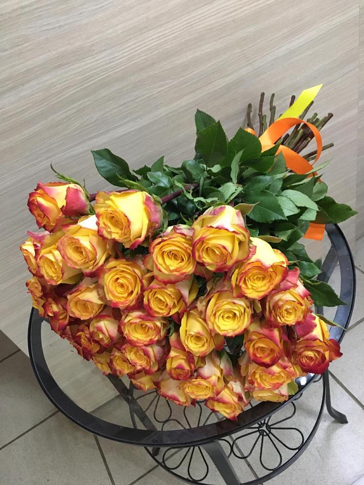 Букет Желтые розы в Серноводском Ставропольского края