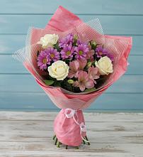 Букет цветов из:  Герберы в Серноводском Ставропольского края