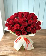 Букет 29 Красных роз в Серноводском Ставропольского края