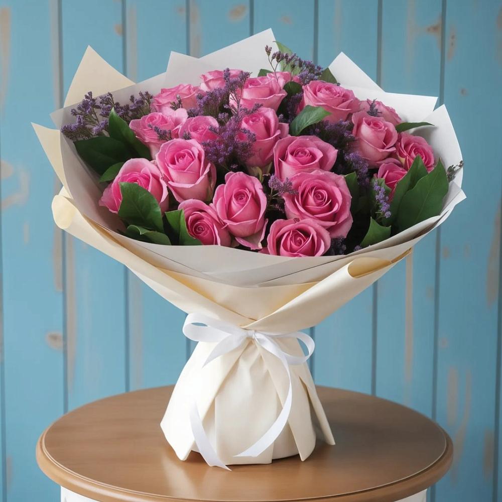 Букет цветов из: Розы в Серноводском Ставропольского края