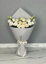 Букет цветов из:  Розы и Лизиантусы #REPLACE_PRED# Серноводском Ставропольского края